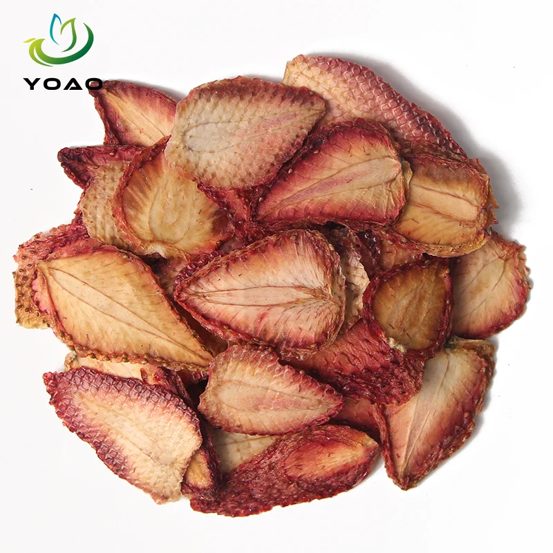 Factory Supply Dried Strawberry Slices Pure Natural Dried Fruit Slices Healthy Fruit Tea for Sale