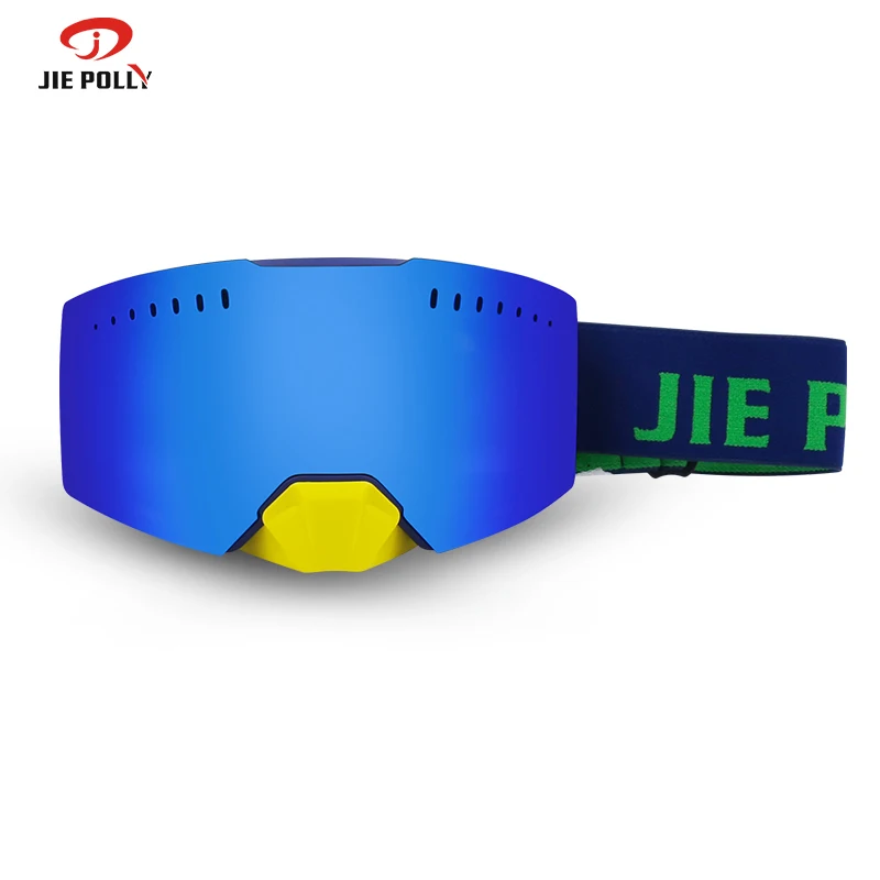 Polarized Custom Logo Ski Goggles Magnetic Lens Snow Snowboard Cycling Goggles Outdoor UV400 Sports Skiing Sunglasses For Men