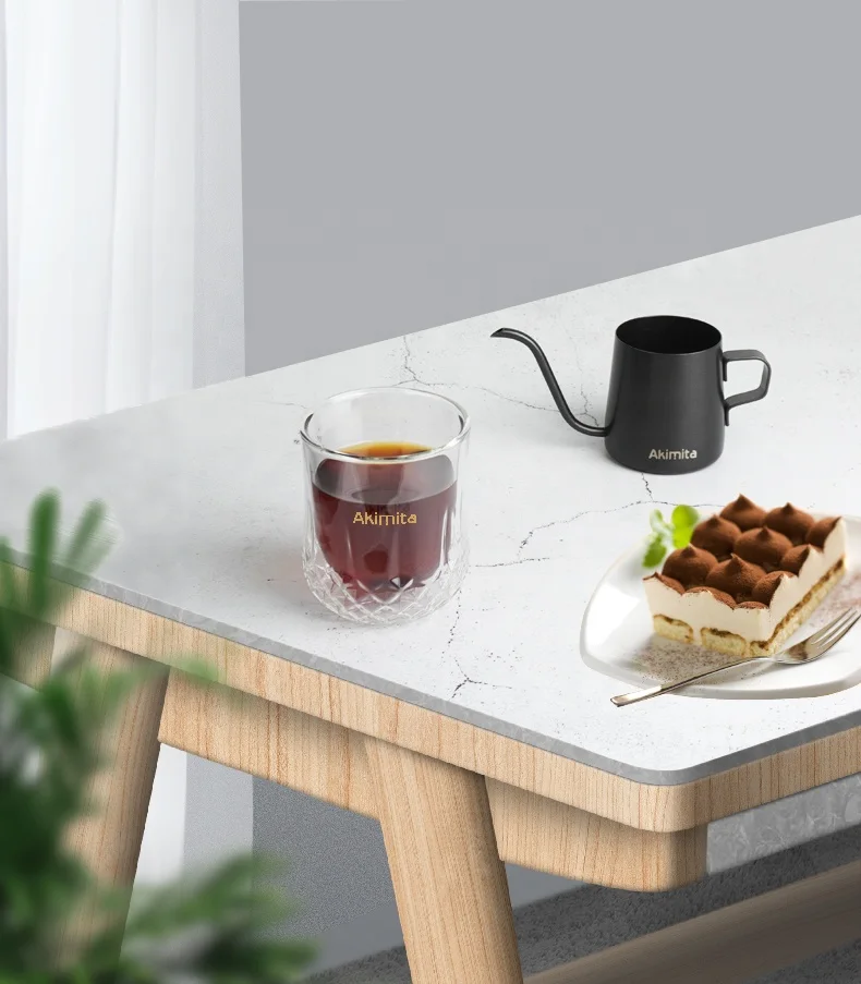 Akimita New Year Presents 200ml Stainless Steel Gooseneck Kettle Mini Tea&Coffee&Milk Drip Pot