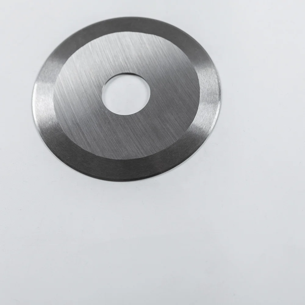 Индивидуальная высокоточная прочная машина для продольной резки кожи D2, промышленное круглое лезвие