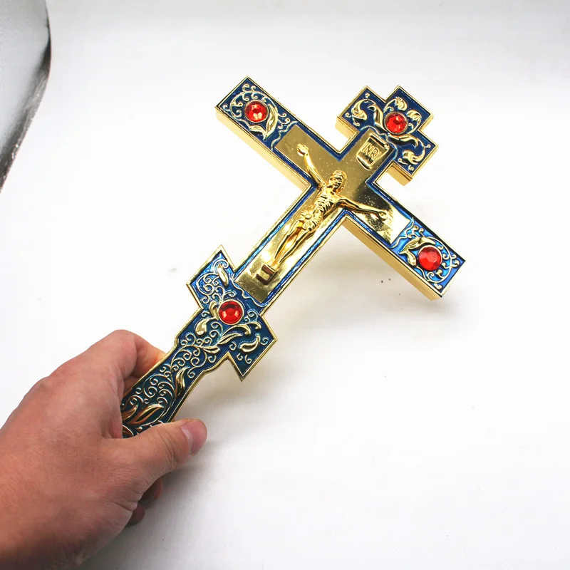 Посуда с Иисусом крестом для христианской православной церкви