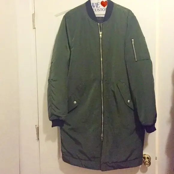 
Custom High Quality Fashion Men Winter Bomber Army Tactical Military Bomber Jacket 