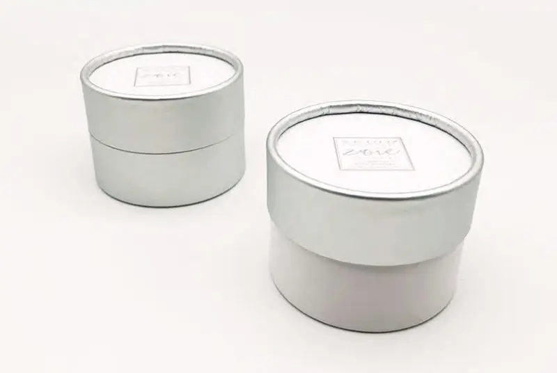 
Custom logo printed cosmetic various paper tube box for cosmetic powder 