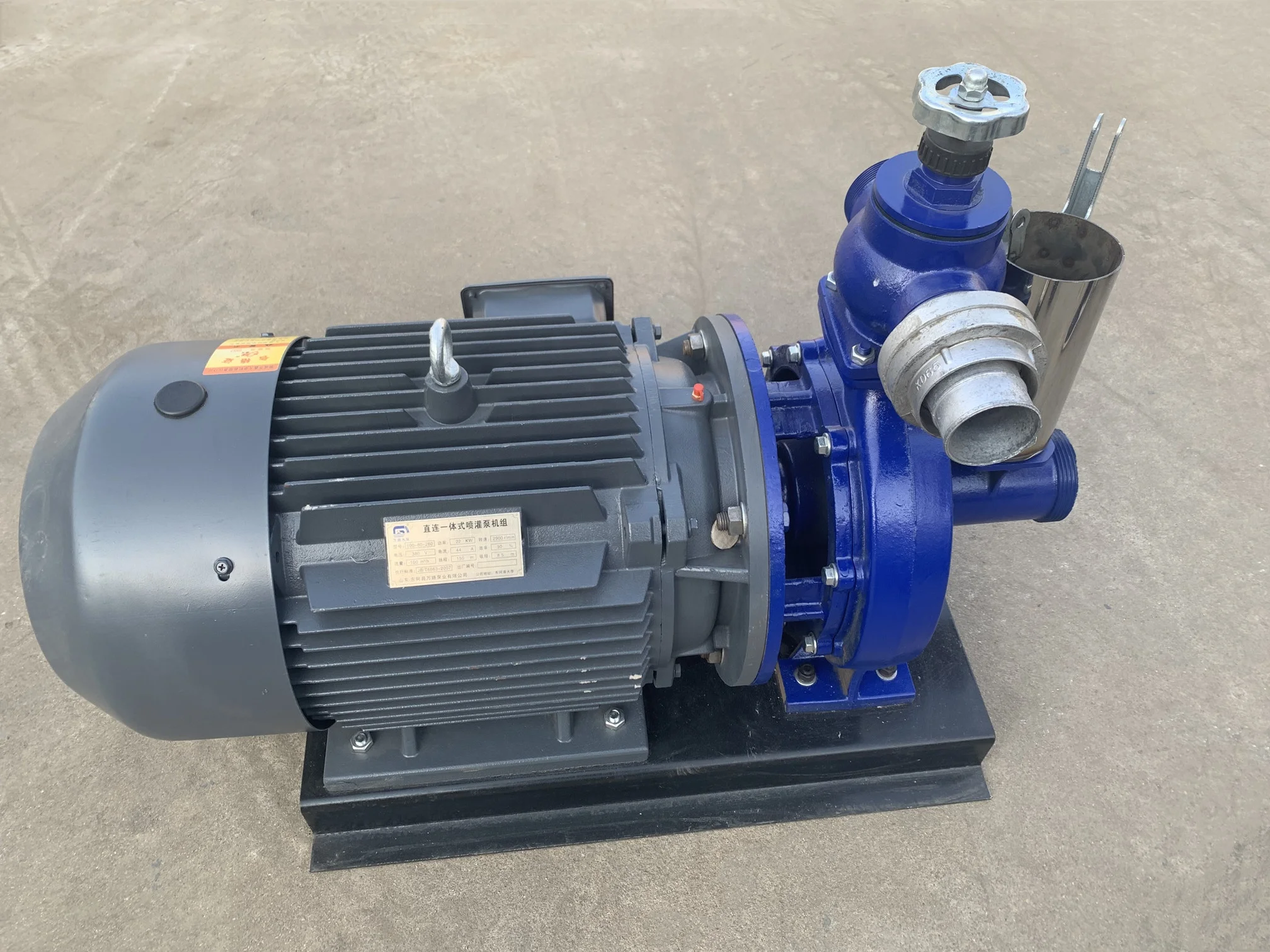 Cast iron 3 inch electric start diesel engine drip irrigation sprinkler high pressure water pump