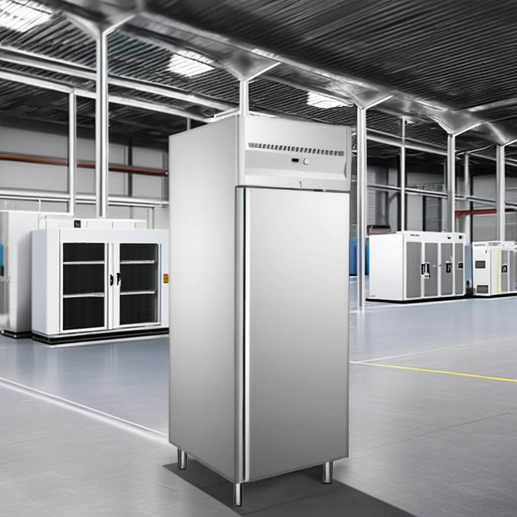 Commercial Double-Temperature Freezer Plug-In Air-Cooled Frost-Free Baking Four-Door Six-Door Cake Vertical Refrigerator