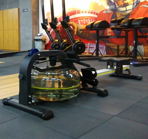 Durable Commercial Water Rower with Steel Frame