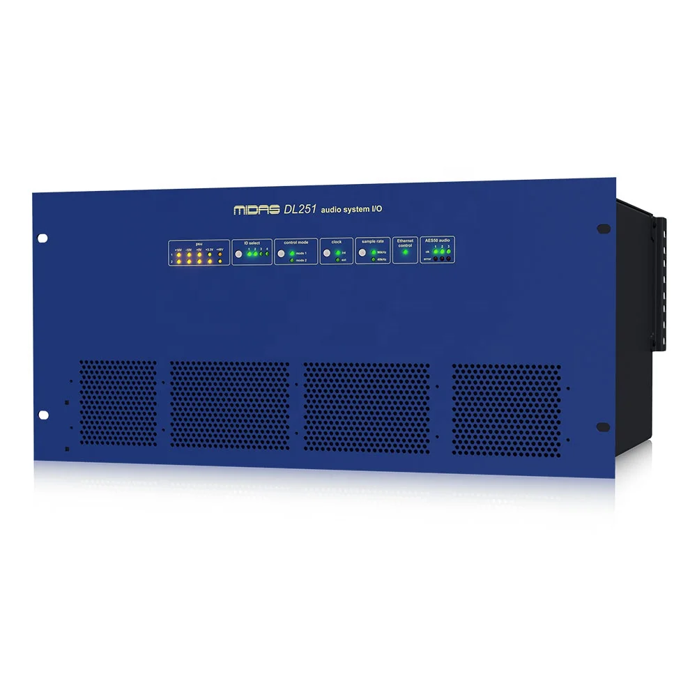 Midas DL251 Stagebox 48 Mic/Line Inputs and 16 Mic/Line Outputs Use For Midas Digital Consoles