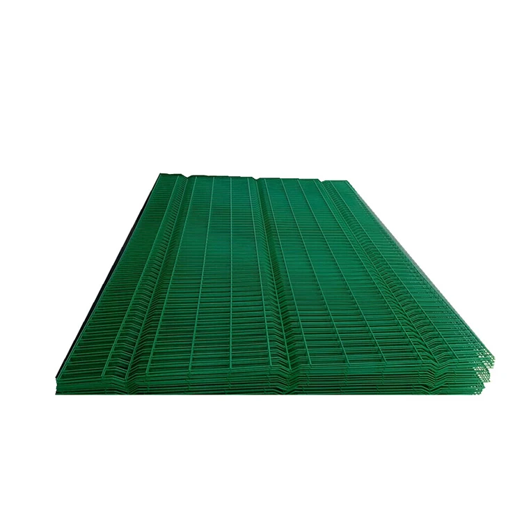 Latest Technology Fence Wire Mesh Galvanized Welded Curved 3D Wire Mesh Fence Usage For Sport Fence