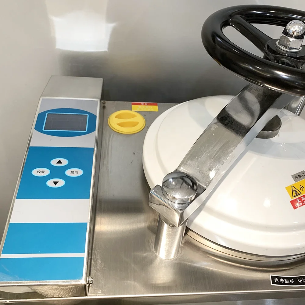 IKEME Fully Automatic Circulation Vertical High Pressure Autoclave Steam Sterilization Machine Medical For Clinical Laboratory