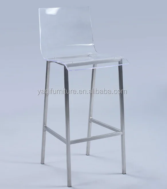  Bar chair selling custom clear acrylic style furniture hotel color design bar characteristic