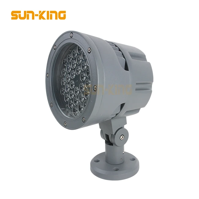 Aluminum 24VDC waterproof projector Outdoor Round LED Floodlight 36W 12W 24W 18W DMX RGB LED Flood Light