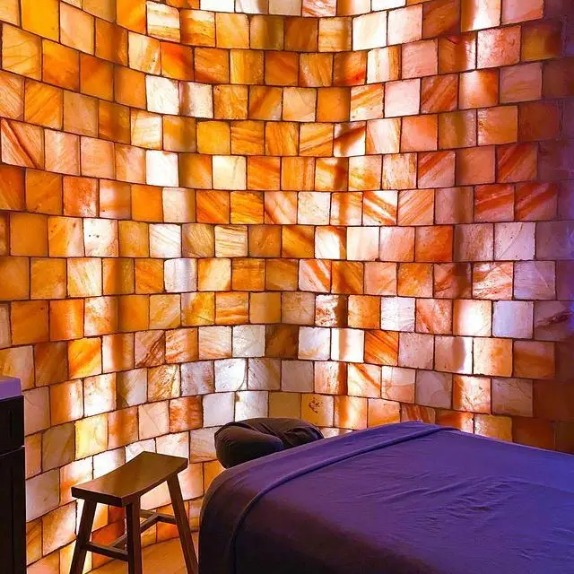 Premium Quality Pure Salt Tiles Salt Grilling Block Himalayan Pink Salt Bricks for Flooring