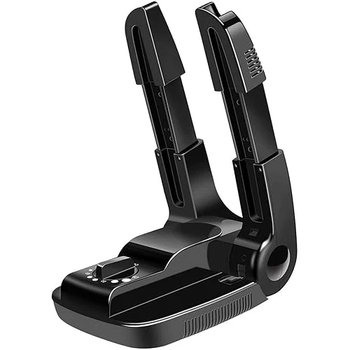 Portable Electric Shoes Boots Dryer and Warmer Heater with Folding and Drying Adjustable Rack