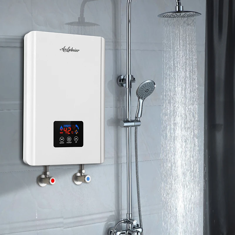 Whole house heating water heater 8KW 220V electric shower tankless hot water heater machine