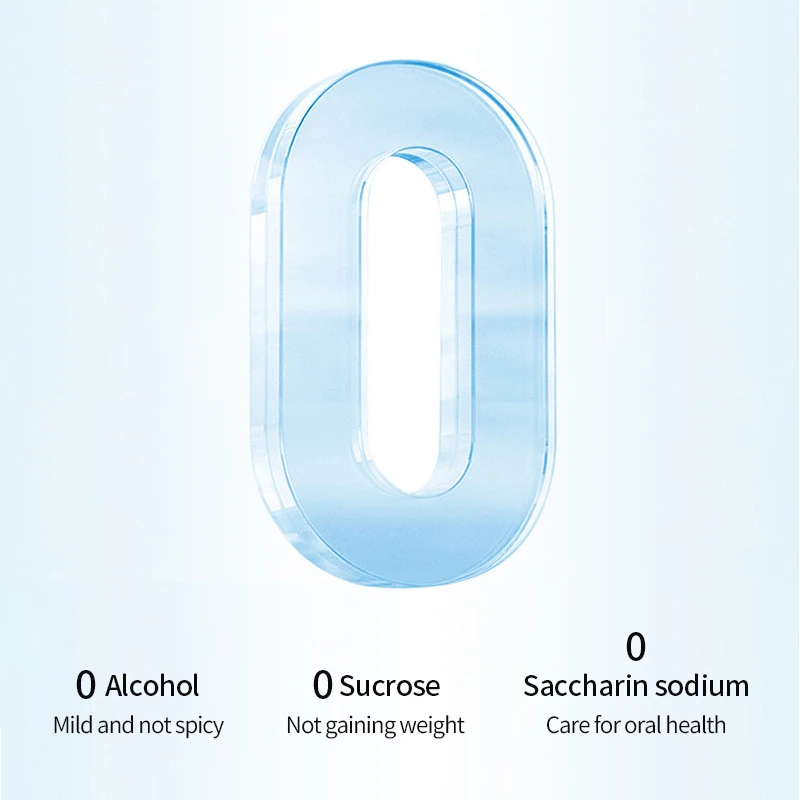 Private Label 250ml Natural Organic Teeth Whitening Oral Care Cleans Your Teeth Mouthwash