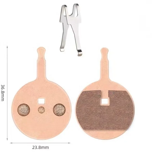 Disc Brake Pads Copper Full-metallic Bicycle Cooling Brake Rotors Disk Brake Pads for S R A M AVID BB5 MTB Electric Scooter