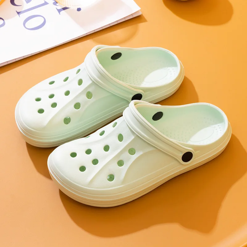 EVA Anti-Slip Unisex Clogs Shoes Solid Color