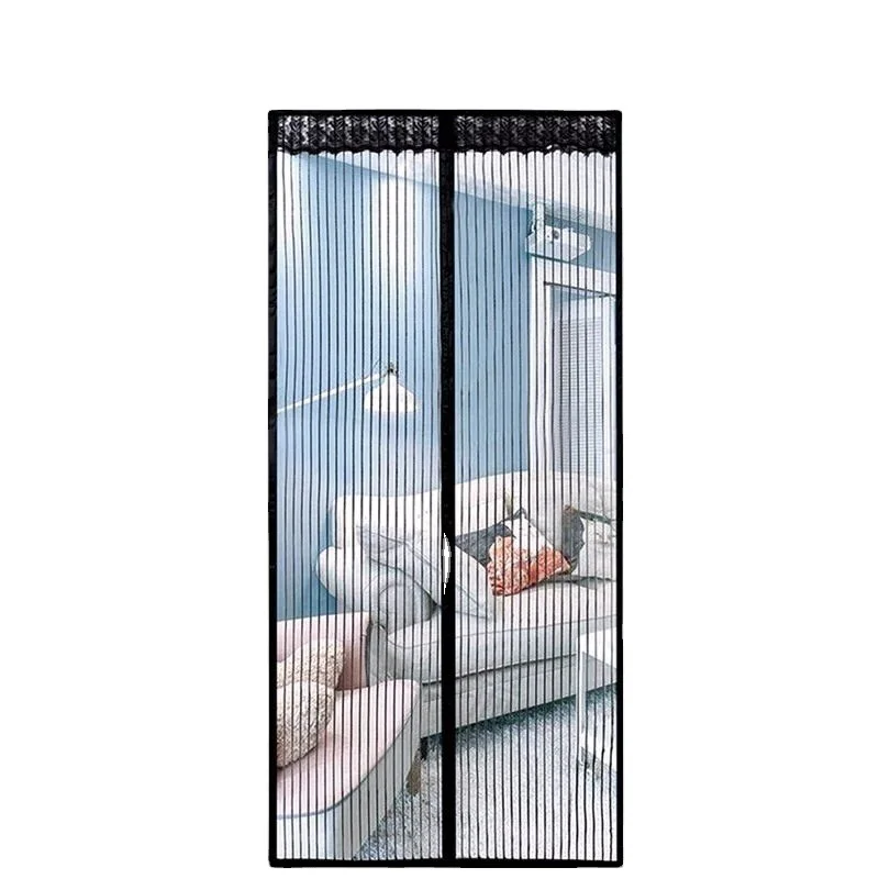 
FREE SAMPLE 200*80CM faster closing anti mosquito the magnetic strip is insect proof fiberglass polyester mesh 