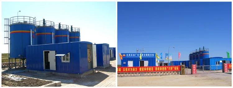 Enhanced oil recovery equipment(EOR)-Mobile Chemical Flooding Mixing and Injection Station