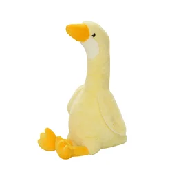 Индивидуальный дизайн от производителя Прямая поставка милая игрушка размер 25 см сидячая утка настоящая плюшевая животное