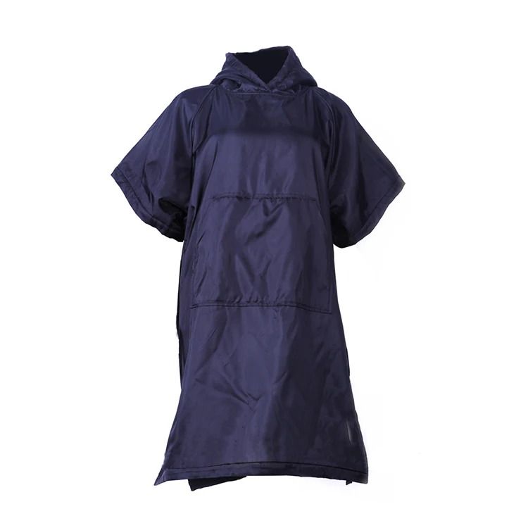 Microfiber towel label adult hooded surf poncho