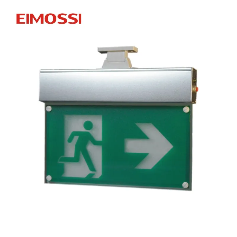 
Smd 2835 led emergency lighting exit signage with battery for warehouse 