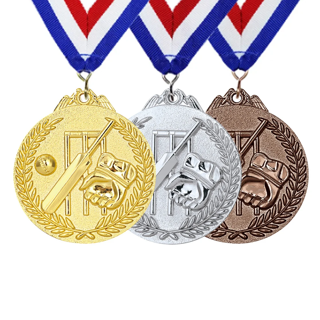 Medals manufacturers wholesale 2/3D metal Award trophy gold Silver Bronze medal custom sport taekwondo karate medal