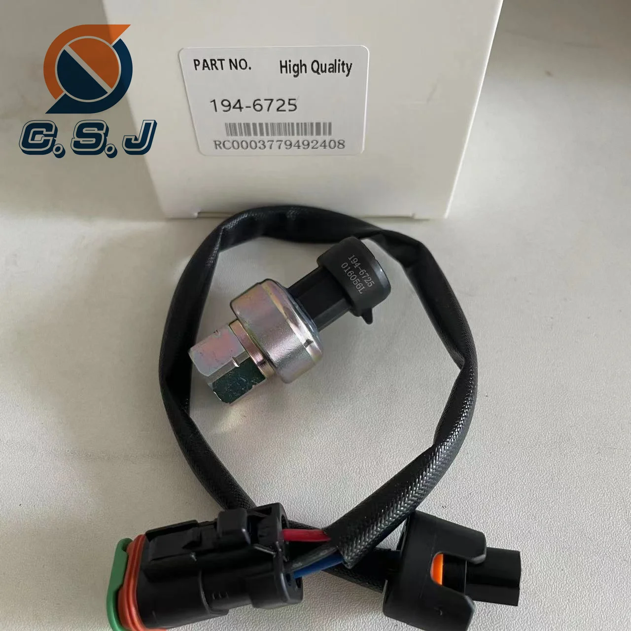 194-6725 1946725 2CP3-68 Oil Pressure Sensor For CAT E320D E330C E336D 324D 325D 326D 328D Excavator