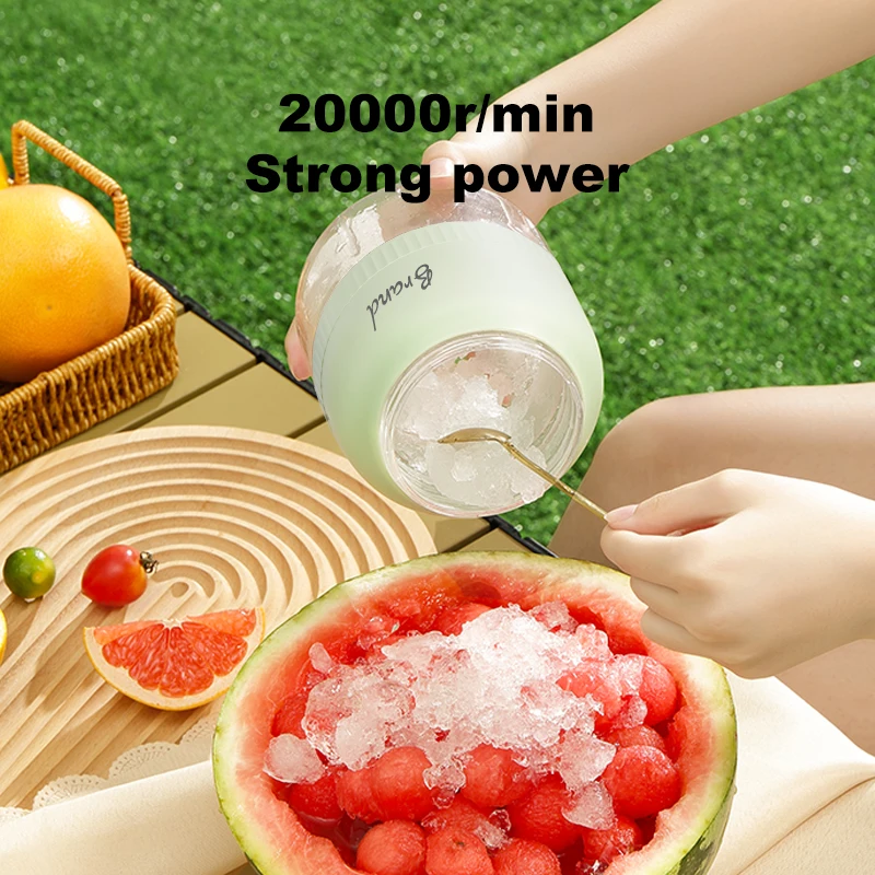 New Wireless Fresh Orange Fruit Juice Machine Mini Usb Charging Smoothies Electric Citrus Portable Blender and Juicer Cup Maker