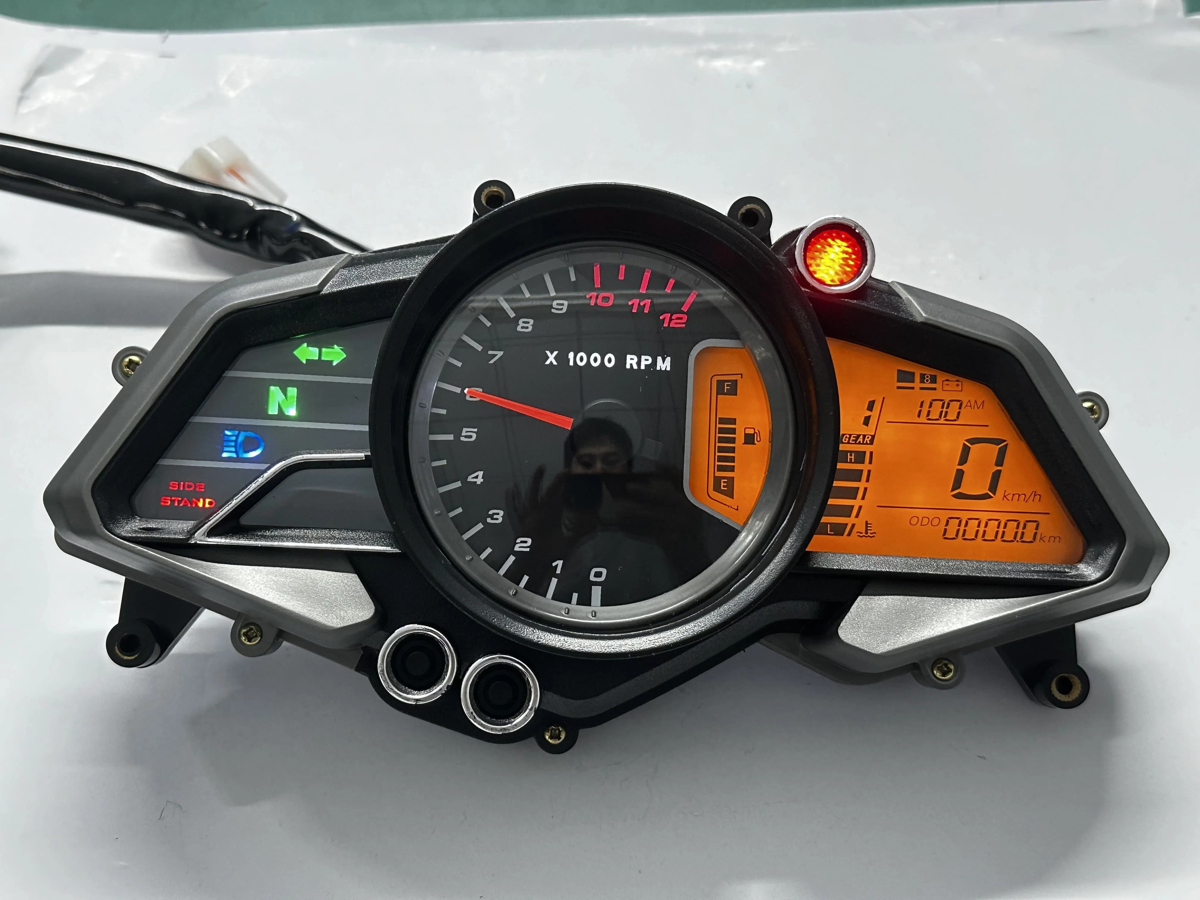 Quality Assured Products motorcycle speedometer replacement assembly fit for Pulsar 200ns