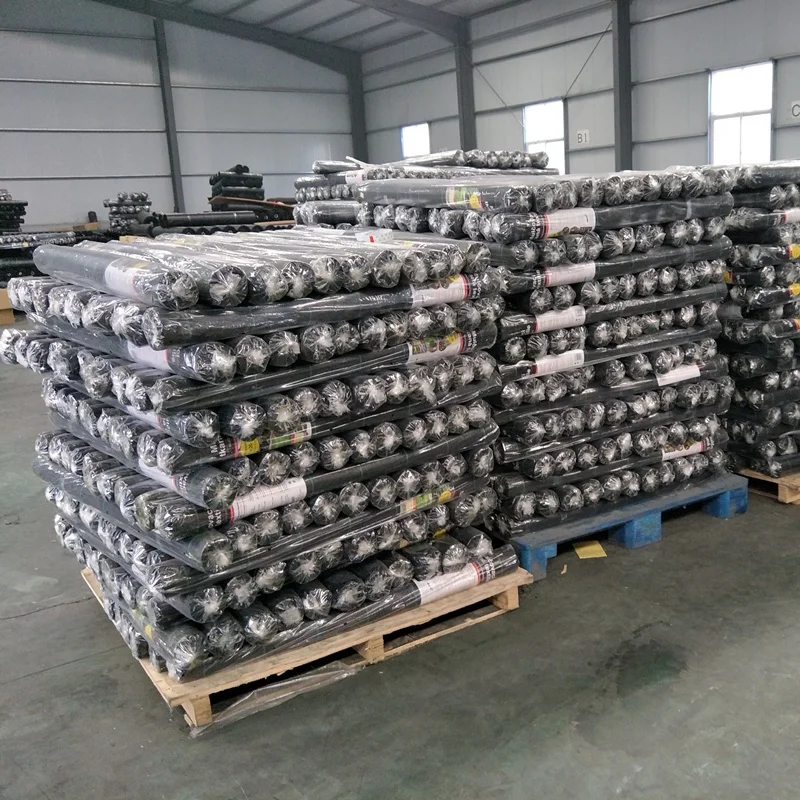 Factory Greenhouse PP Woven Weed Control Mat / Ground Cover Mesh Fabric / Agricultural Black Plastic Gardening Ground Cover