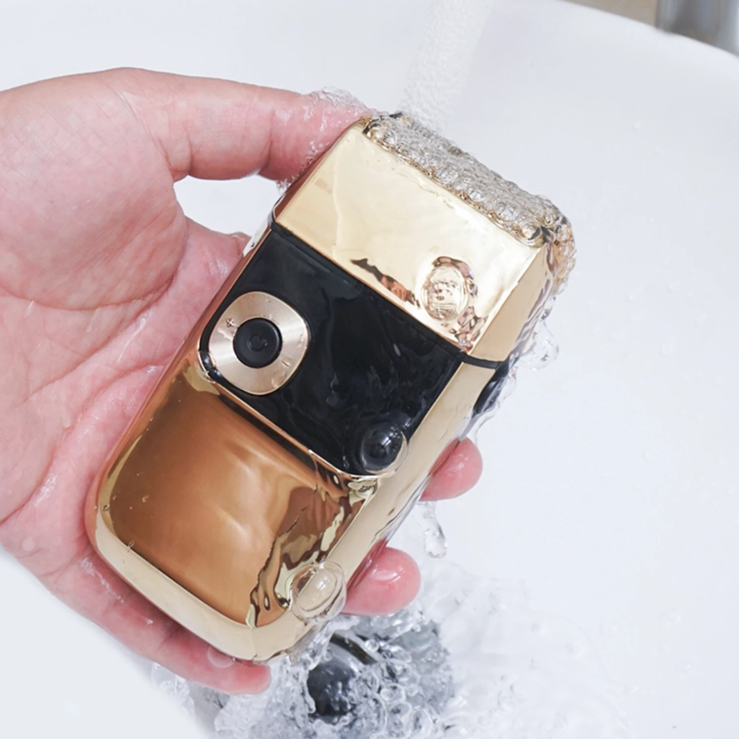 Men Bald Head Finishing Tool Beard Trimmer Pro Foil Electric Shaver Barbers