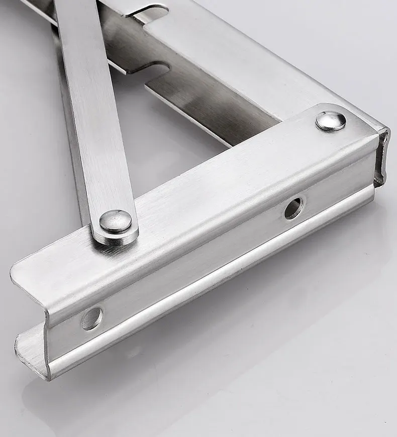 Heavy Duty Steel Made Folding DIY Shelf Brackets for Table Work Bench