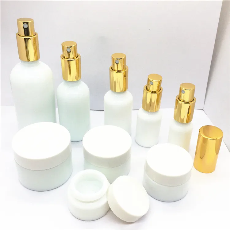 Rectangular White Porcelain 30Ml Dropper Bottles With Labels