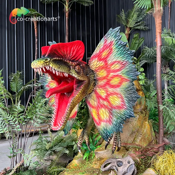 Jurassic Parties High Quality Life Size Figures T-rex float for theme park