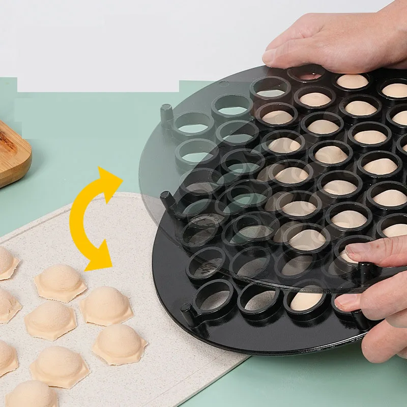 37 Holes Aluminum Alloy Dumpling Molds Ravioli Dumpling Maker Mould Kitchen DIY Making Tools Make Pastry Dumpling Tool Household