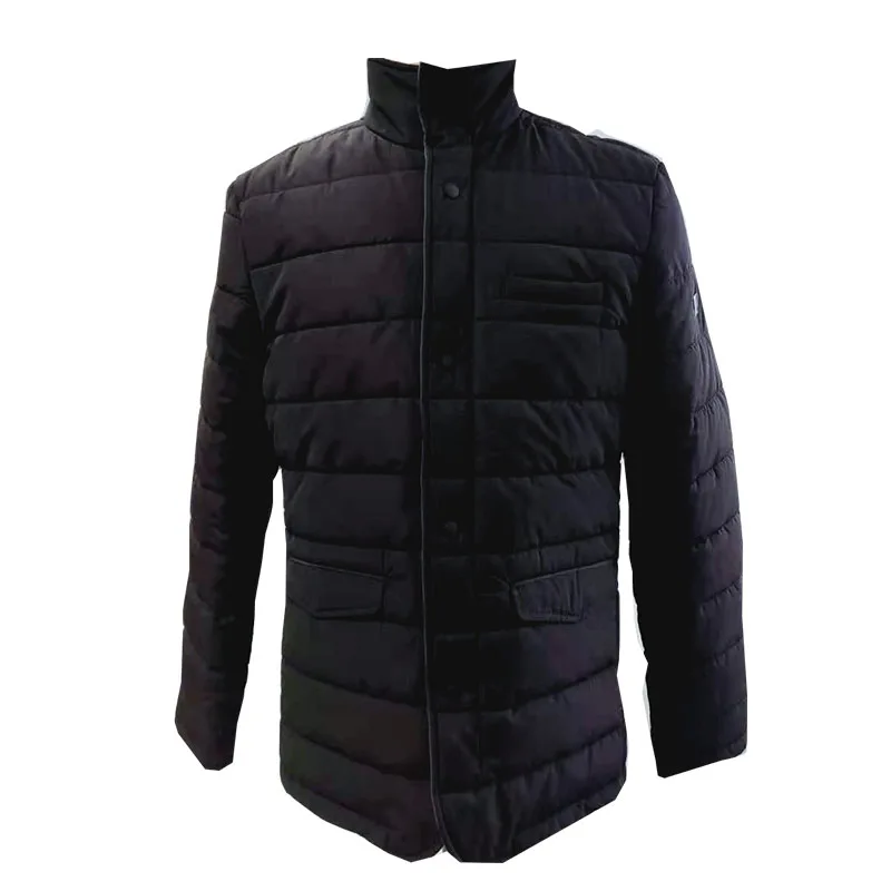 Мужская модная зимняя куртка-пуховик с капюшоном