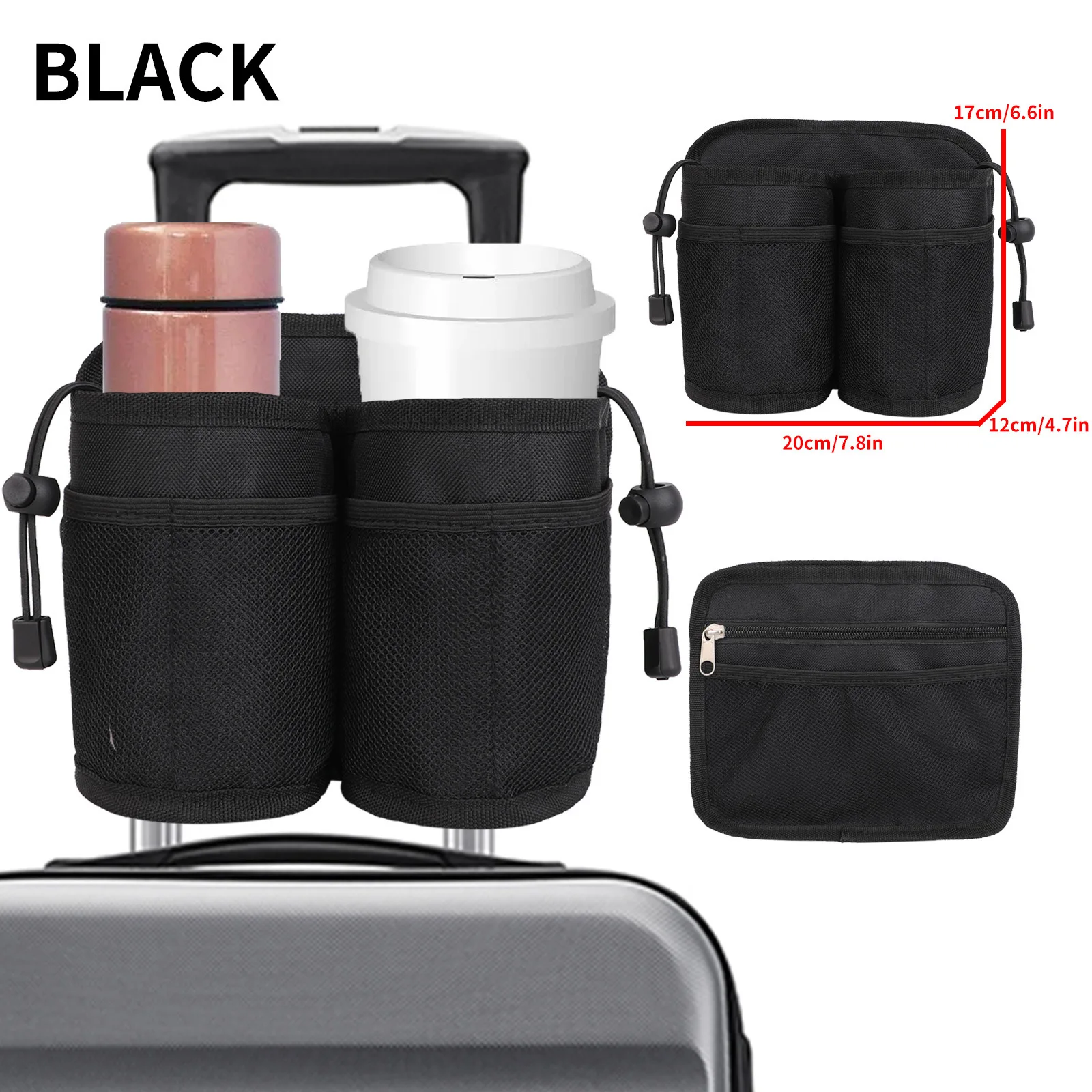 Wholesale Trolley Cup Carrier Drink Holder Bag HolderTravel AccessoriesFlight Crew Essentials