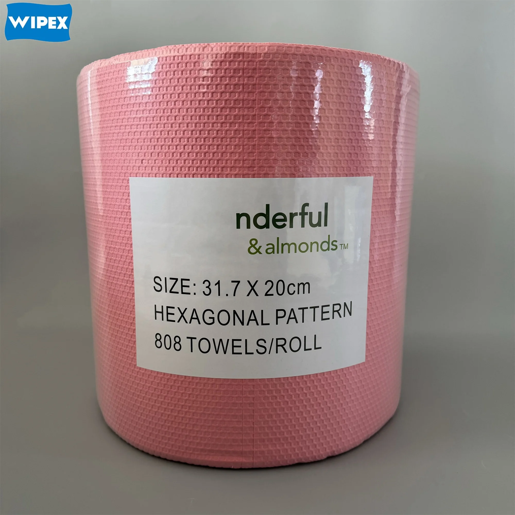 X50 X70 X80 Disposable Wiping Rags Industrial Spunlace Nonwoven Disposable Industrial Cleaning Cloth