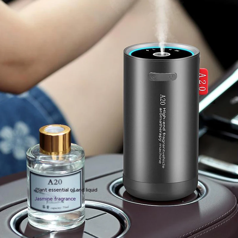 Fengyu Hot Sale Cool Mist USB Nebulizer Essential Oil Diffuser For Car Custom Car Luxury Waterless Aroma Diffuser For Home