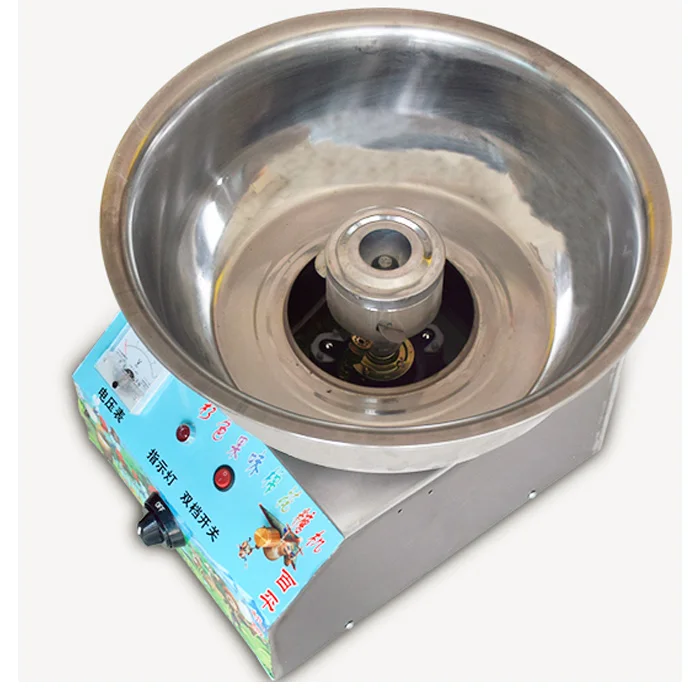 Hot Commercial automatic Sugar manufacturing  cotton candy floss machine for sale