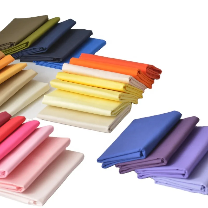 Good  Quality  Breathable 100% Polyester  Close Virgin Fabric Soft Resistant to Fading Fabric 45s 110*76 Wear-Resistant