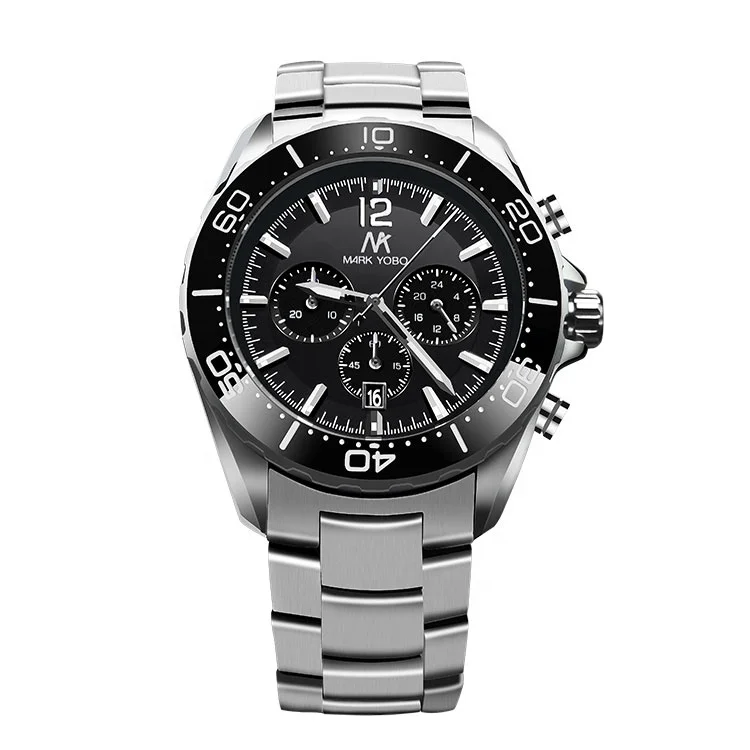 new arrival 316 L stainless steel band sport watch business mens wrist  quartz watch
