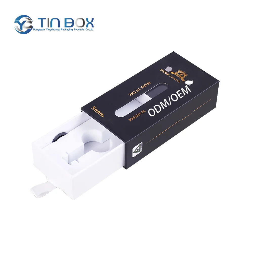 Custom 5 Pack Roll Childproof Packaging Box Drawer Paper Boxes Child Resistant Cones Roll Packaging Box With Foam Insert