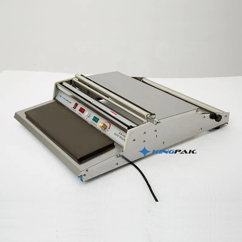 KW450 Small Hand Cling Film Wrapping Machine For Food Pallet