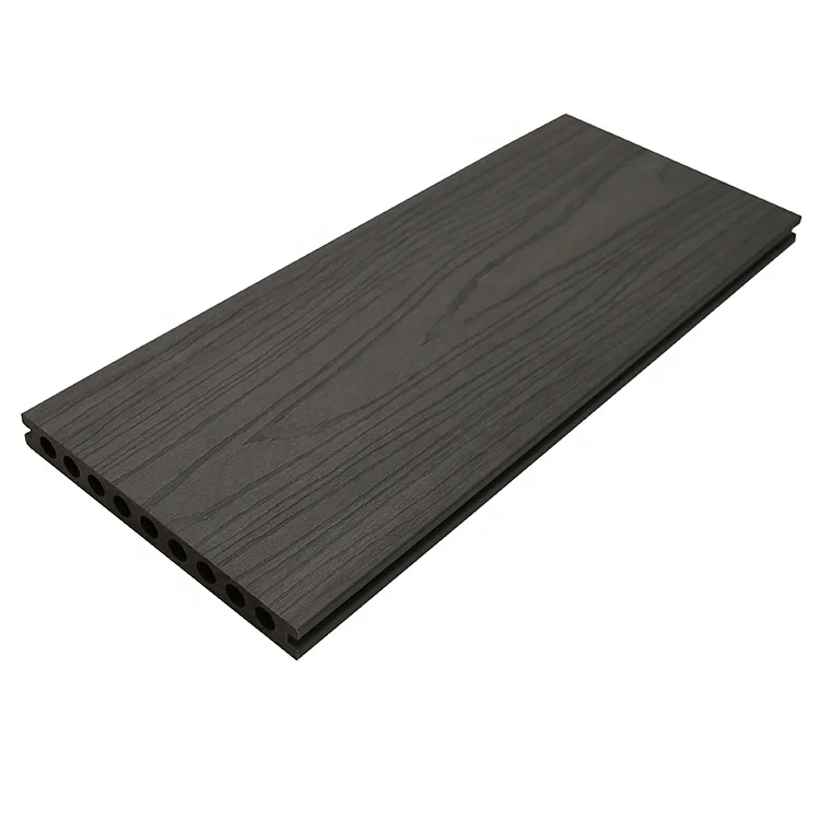 Big Size Deep Wood Grain WPC Composite plastic wood outdoor decking