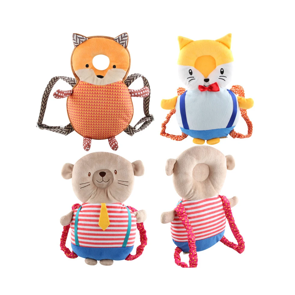 Wholesale Baby Breathable Head Protection Pad Pillow Toddler Walking Anti-Fall Mat Anti-Collision Cap Head  Protect For Baby