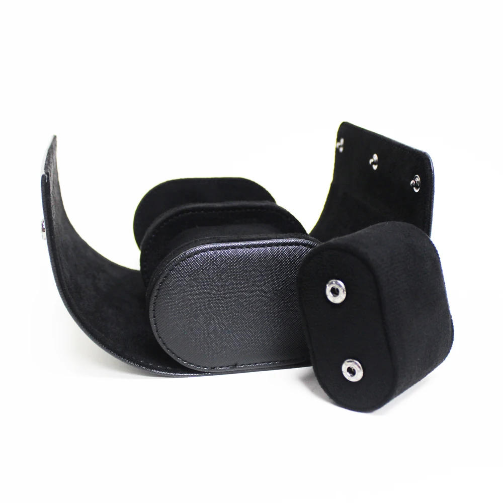 luxury customized saffiano pu leather travel watch roll new watch roll box display travel leather watch cases 2 slot