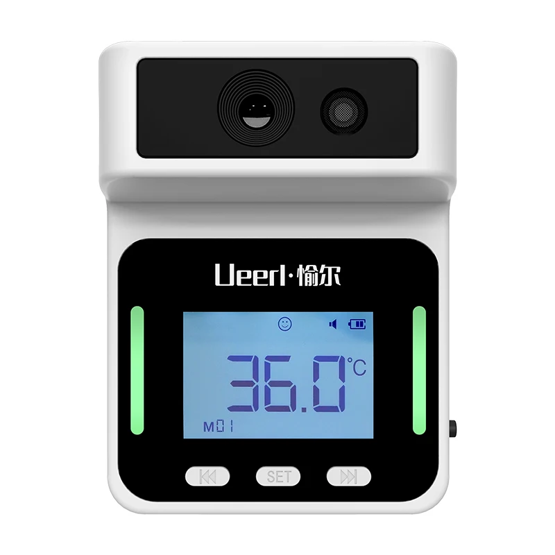 2022 Industrial Outdoor Indoor Digital remote induction thermometer 1.5m telemetering high temperature warning voice broadcast