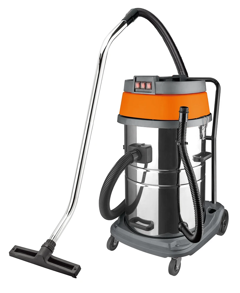
industrial cleaning machine 3 motor 80L floor Cleaning machine combine steel tank industry vacuum cleaner 